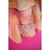 Cropped estampado rosa c/ babados LEZ A LEZ TAM PP - loja online
