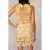 Vestido renda amarelo NBD TAM XS - VistoAZE