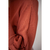 Blusa canelada terracota manga longa bufante ZARA TAM S - VistoAZE