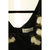 VESTIDO MIDI PRETO BORDADO TULE LANÇA PERFUME TAM P - VistoAZE