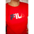 Moletom vermelho FILA TAM P - comprar online