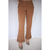 Calça canelada marrom MIXED TAM 36