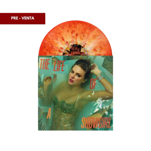 The Life of a showgirl Vinilo Lit my sky up naranja metálico - Taylor Swift - comprar en línea