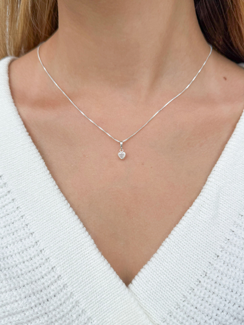 COLAR PONTO DE LUZ CORACAO PEQUENO - comprar online