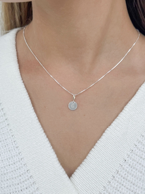 COLAR MEDALHA INICIAL - comprar online