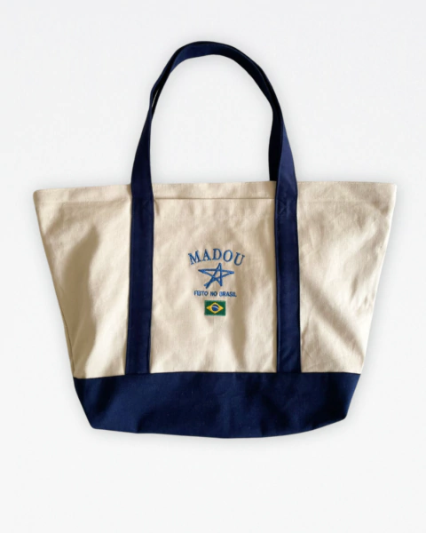 Tote Bag Tropical Marinho - comprar online