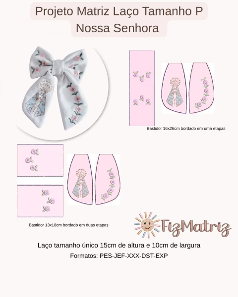 Projeto Matriz Laço P Nossa Senhora
