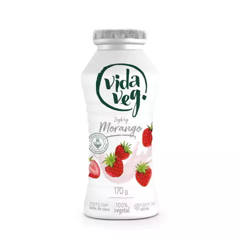 ❄ Iogurte de Morango Vegano Vida Veg – 170g