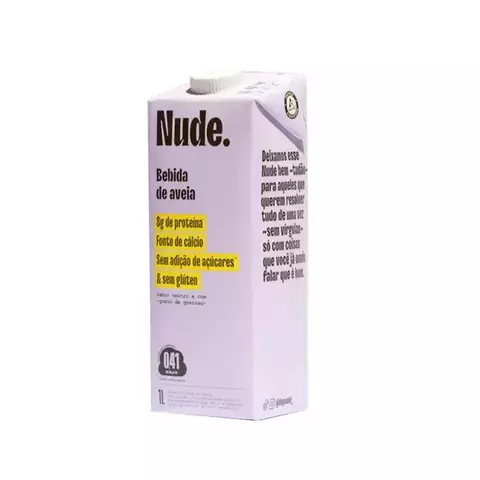 Nude Leite de Aveia Tudão 1L - comprar online