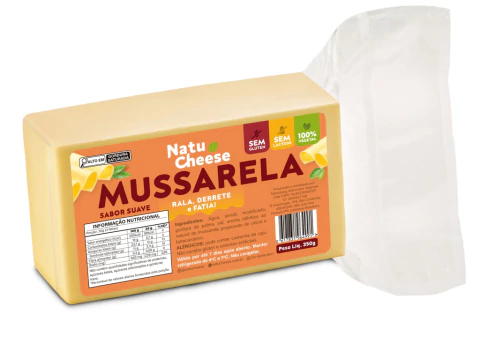 ❄ Queijo Mussarela Vegetal Suave Natu Cheese 200g - comprar online