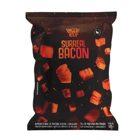 ❄ Bacon Surreal (160g) – bacon vegano - veggie roots