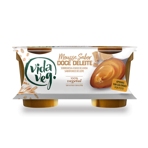 ❄ Mousse de Doce Deleite Vegano Vida Veg – 200g - comprar online