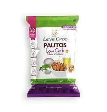 Palitos Low Carb Cebola e Orégano 50g Leve Croc - comprar online
