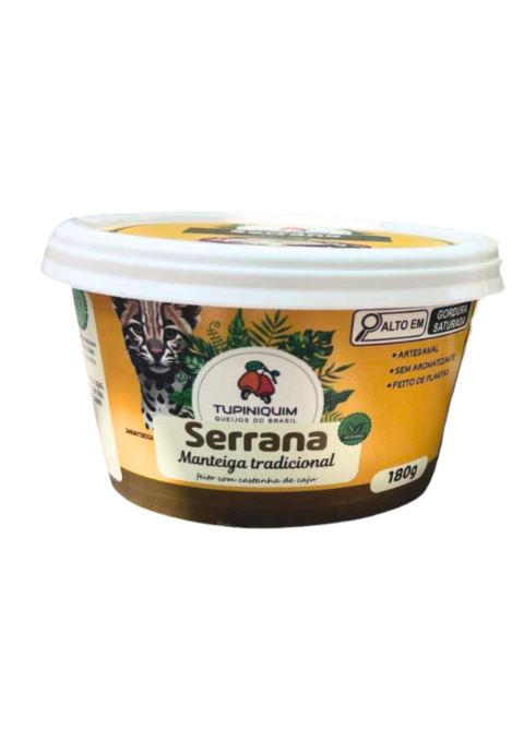 ❄ SERRANA - Manteiga Vegetal feita de castanha de caju - comprar online
