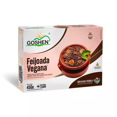 ❄FEIJOADA DE SOJA GOSHEN 450G - comprar online