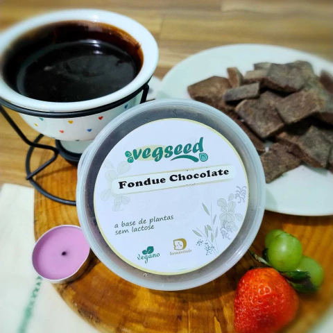 ❄ Fondue de Chocolate 230g PRODUTO CONGELADO -Vegseed - comprar online