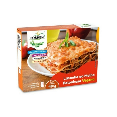❄LASANHA AO MOLHO BOLONHESA GOSHEN 450G - comprar online