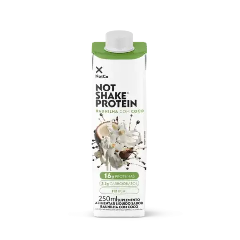 NotShake Protein Baunilha com Coco 250ml - comprar online