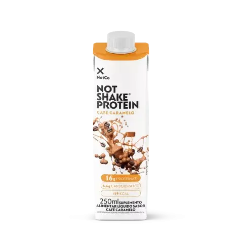 NotShake Protein Café Caramelo 250ml - comprar online