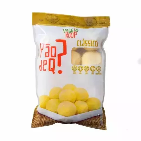 ❄ Pão de Q – Pão de queijo vegano Clássico (300g) - veggie roots - comprar online