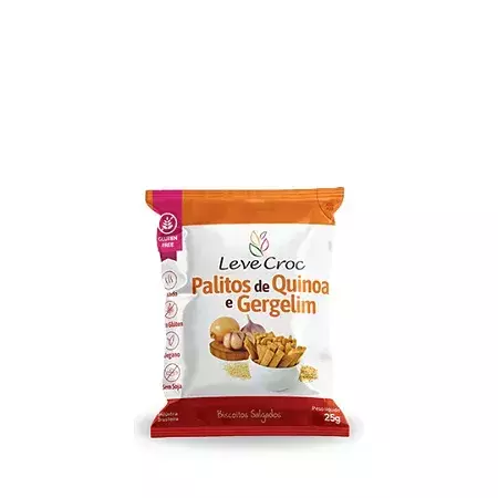 Palitos Salgados de Quinoa e Gergelim 25g - comprar online