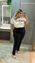 Conjunto Calça de Malha Ponto Roma e Blusa T-shirt Brooklyn - Cl Clothes