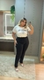 Conjunto Calça de Malha Ponto Roma e Blusa T-shirt Brooklyn - comprar online