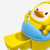 Imagem do Troninho Penico Sanitário Infantil Privadinha Patinho Feliz Cor:Amarelo