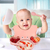 Kit de Alimentação para Bebês de Silicone com 6 Peças Caranguejinho Divertido (Rosa) - comprar online