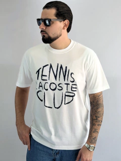 CAMISETA LACOSTE - Tennis Club Circular