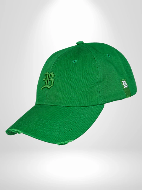BONÉ DAD HAT DESTROYED VERDE BANDEIRA