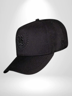 BONÉ BLCK SNAPBACK BRANCH ALL BLACK