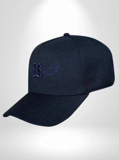 BONÉ BLCK SNAPBACK ALL NAVY BLUE NEW WINGS