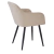 Sillón Sakura Tapizado Gris