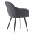Sillón Sakura Tapizado Gris - tienda online
