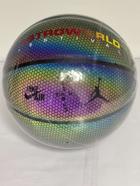 Pelota Nike Air Jordan x Travis Scott Negro/iridiscente 29.5”