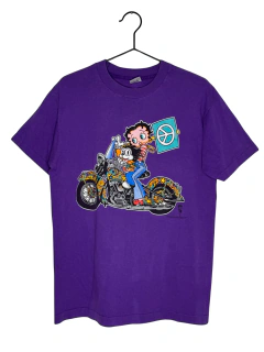 Remera Vintage Betty Boop "Hippie"