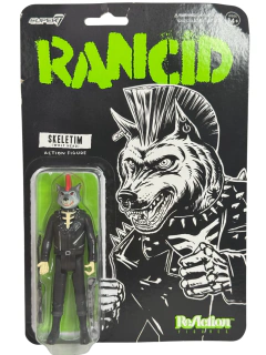 Figura Super 7 ReAction Rancid Skeletim (Wolf Head)