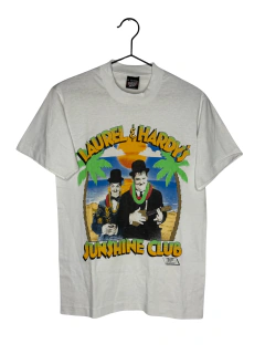 Remera Vintage Laurel & Hardy "Sunshine Club"