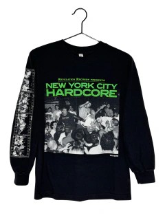 Remera Manga Larga New York City Hardcore