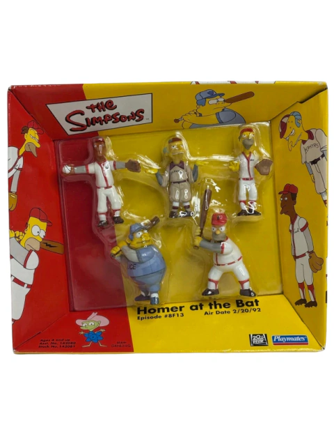 Figura Playmates The Simpsons Homer at the Bat