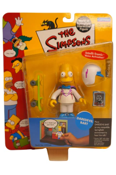 Figura Playmates x The Simpsons Bart "El Temerario"