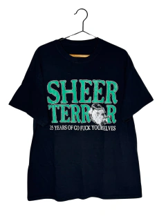 Remera Sheer Terror "35 Years Of Go Fuck Yourselves"