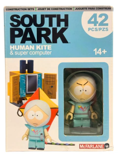 Figura para Construir Mc Farlane - South Park Human Kite & Super Computer