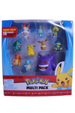 Figura Jazwares Pokémon Multi Pack 10 Figuras