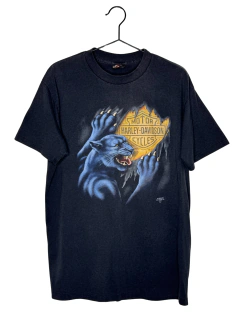 Remera Vintage Harley Davison Pantera
