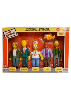 Figura NJ Croce x Los Simpsons Planta de Energía Nuclear 6 Figuras