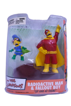 Figura McFarlane x The Simpsons Hombre Radioactivo y Niño Fusión