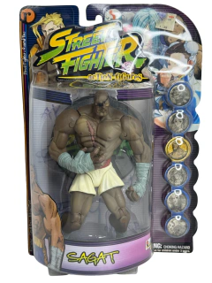 Figura ReSaurus Capcom Street Fighter Round 2 Sagat
