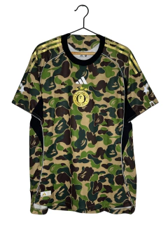 Camiseta Fútbol Adidas x Bape Graphic Green Camo